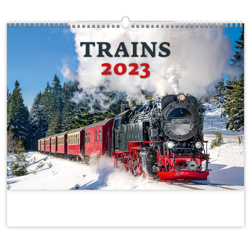 Kalendář Trains
