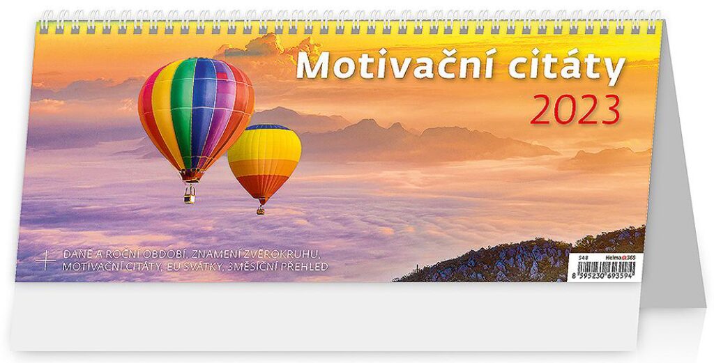 Motivační kalendář s citáty