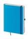 Notebook Flexies L dot grid Blue - Format: 145 x 205 mm /br Content: 192 Pages /br Dot grid notebooks /br Paper grammage: 100 gr/br Practical paper pocket /br Pen holder /br 3 pages of stickers /br Design of stickers may vary