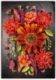 Wooden Picture Flowers  (O032)