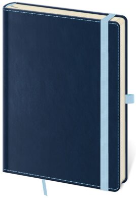 Notebook Double Blue S dot grid  (BB445-2)