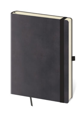 Notebook Flexies L lined Grey  (BF424-4)