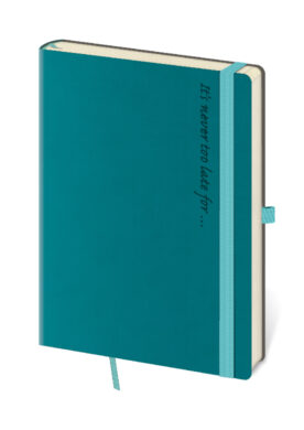 Notebook Flexies L lined Petrol Blue  (BF424-8)