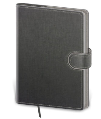 Notebook Flip L blank grey/grey  (BFL421-7)