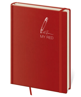 Linkovaný zápisník My Red S  (BM444-3)
