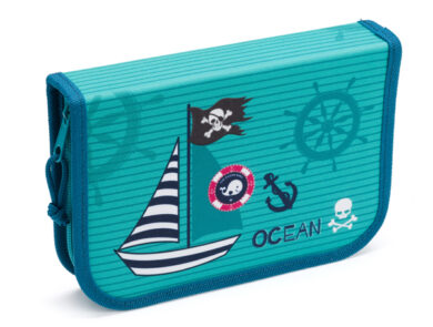 Školní penál jednopatrový Ocean Pirate  (CPJ1524447)