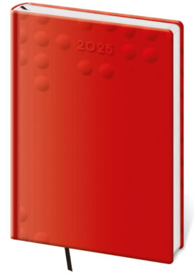 Denní diář A5 Vario Red design  (DV422-03-25)