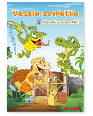 Omalovánka A5 VESELÁ ZVÍŘÁTKA  (EOM1090760)