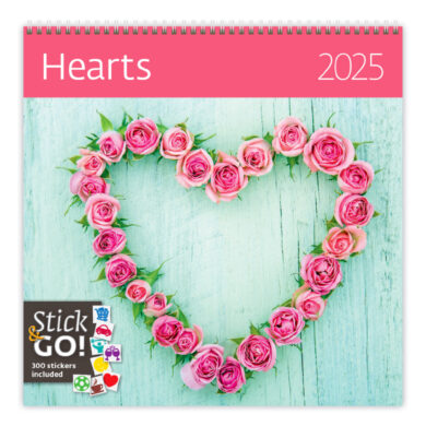 Kalendář Hearts  (LP06-25)