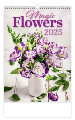 Kalendář Magic Flowers  (N145-25)