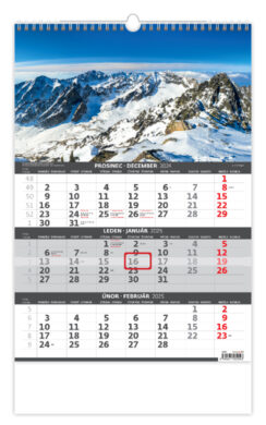 Tříměsíční kalendář Hory  (N203-25)