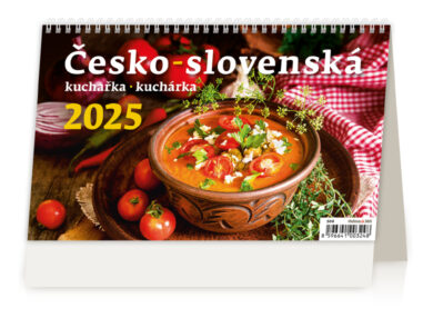 Kalendář Česko-slovenská kuchařka  (S04-25)