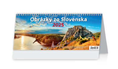 Slovenský kalendár Obrázky zo Slovenska  (S351-25)