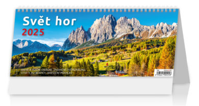 Plánovací kalendář Svět hor  (S50-25)