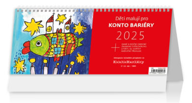 Kalendář Děti malují pro Konto Bariéry  (S52-25)