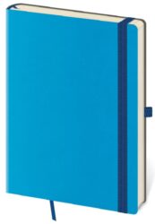Notebook Flexies L blank blue