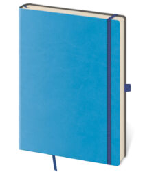 Linkovaný zápisník Flexies S modrý